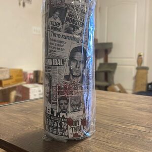 Serial Killer 20 oz tumbler with lid-no straw